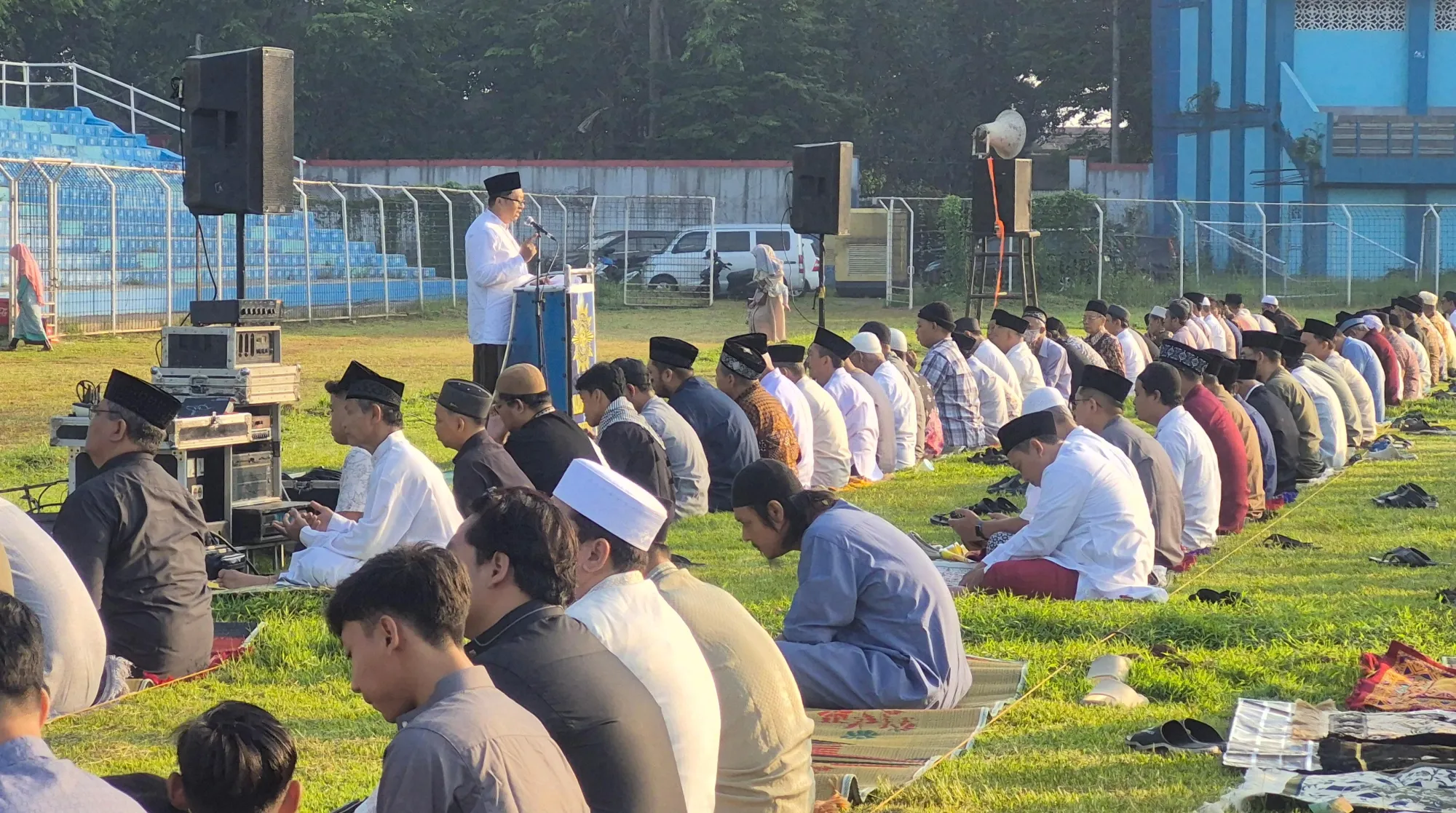 Khotbah Iduladha 1447 H di Stadion Wergu Wetan, Jangan Hanya Eksis di Medsos, Saatnya Sembelih Ego dan Peduli Tetangga