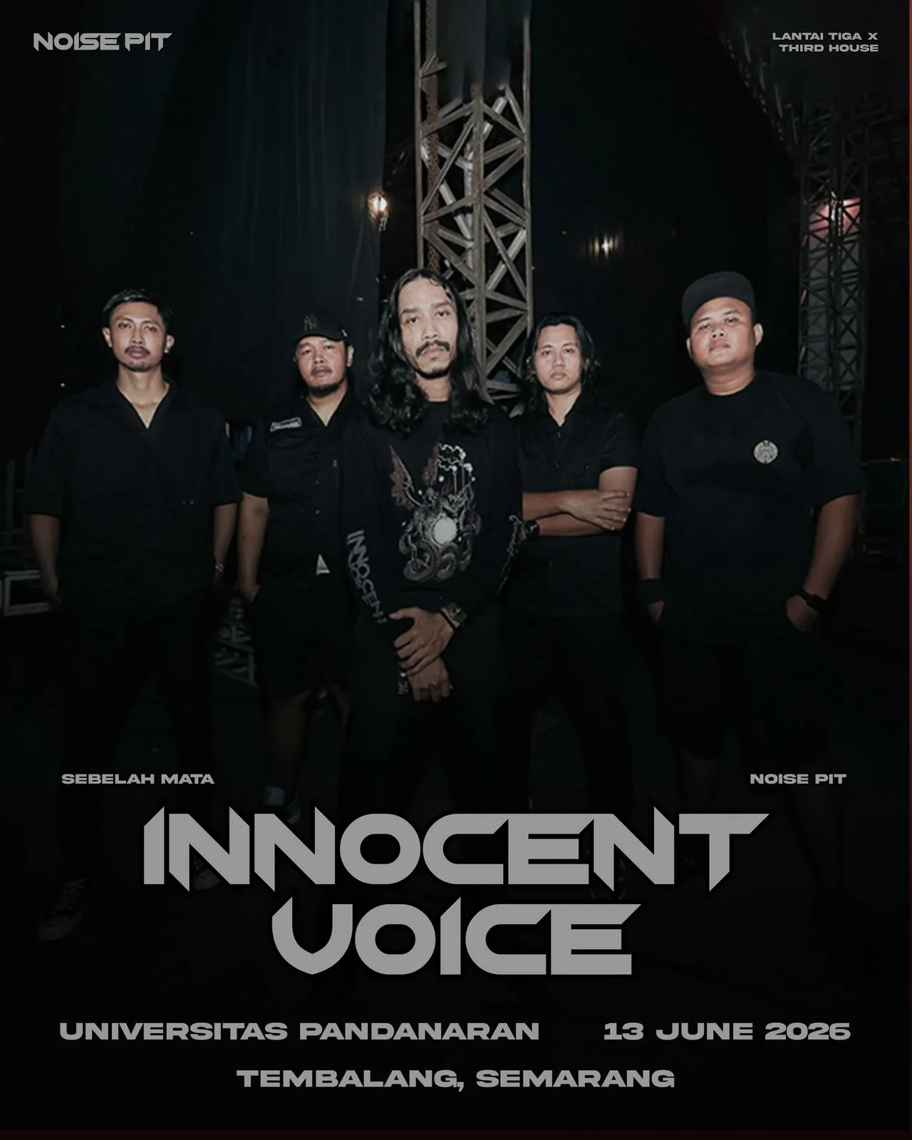 Manggung di Semarang, Innocent Voice Bakal Bawakan Lagu di Album Setara Mata Pisau