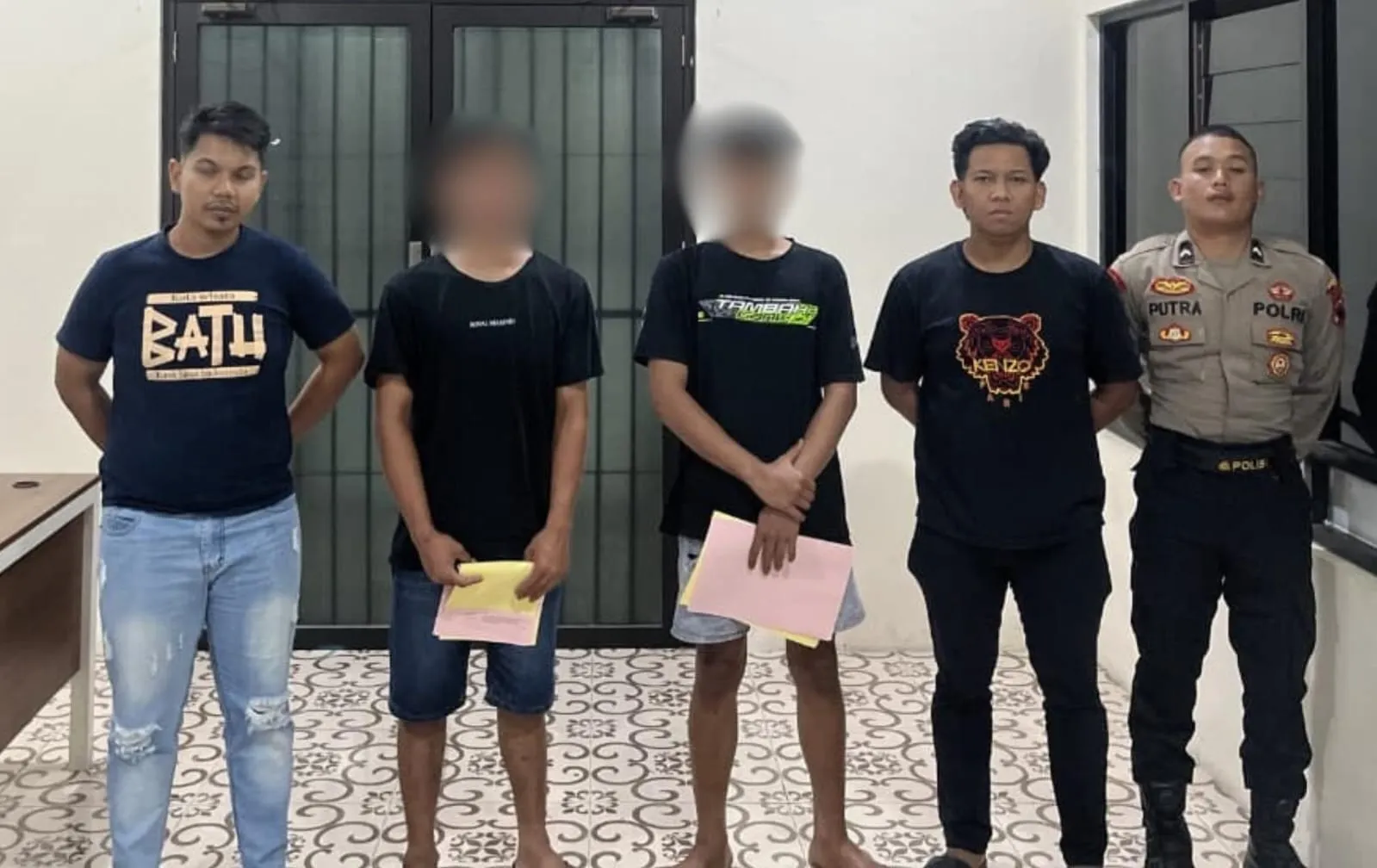 Mabuk dan Keroyok Orang, Dua Pemuda Gembong Dibekuk Polisi