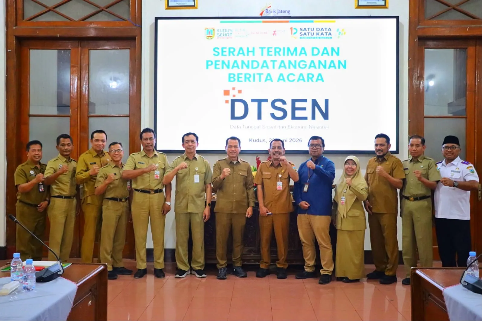 Buka Forum Satu Data, Bupati Kudus Dorong Dinas Manfaatkan DTSEN Besutan BPS