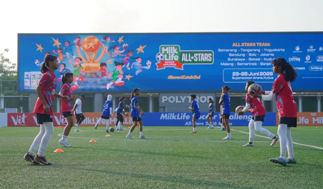 12 Kota Bersaing di MilkLife Soccer Challenge All-Stars 2026, Kudus Siap Pertahankan Gelar