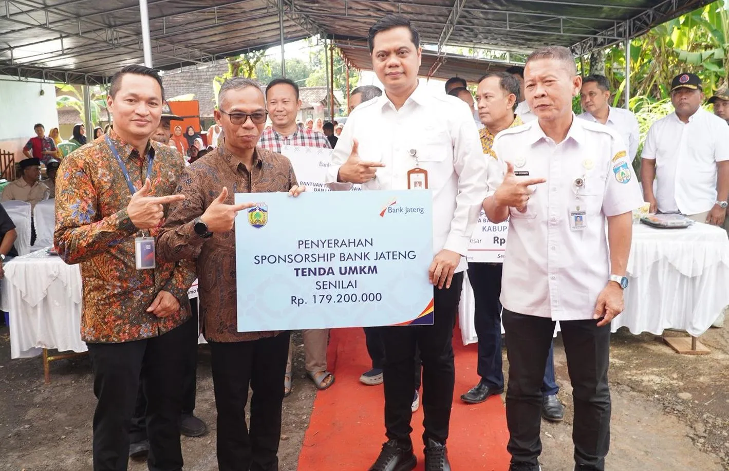 Atasi Krisis Air Bersih Jepara Utara, Pemkab dan Bank Jateng Gelontorkan Bantuan Sumur Bor Rp450 Juta