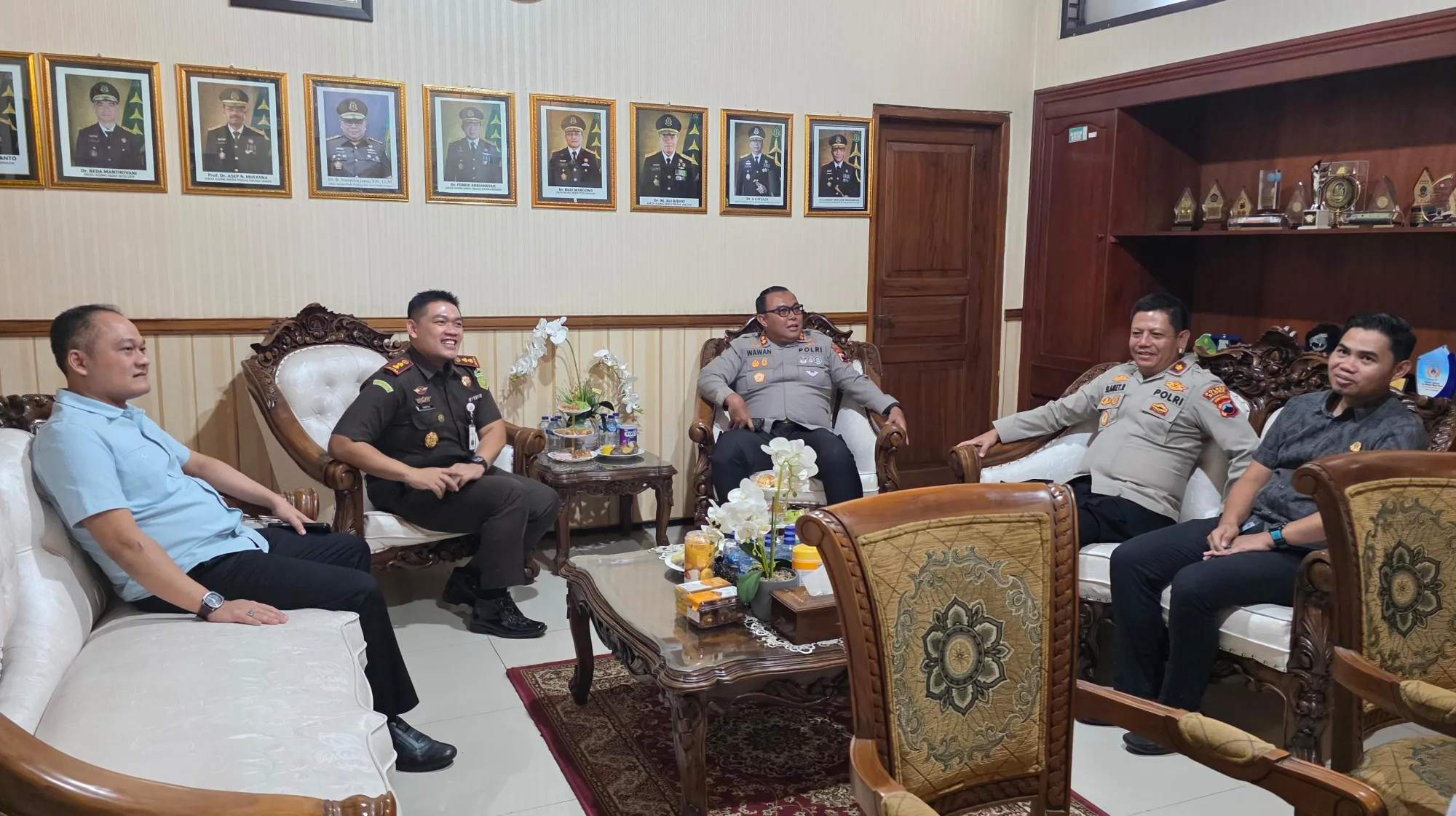 Perkuat Penegakan Hukum, Kapolres Blora Silaturahmi dan Bangun Sinergitas Bersama Kajari