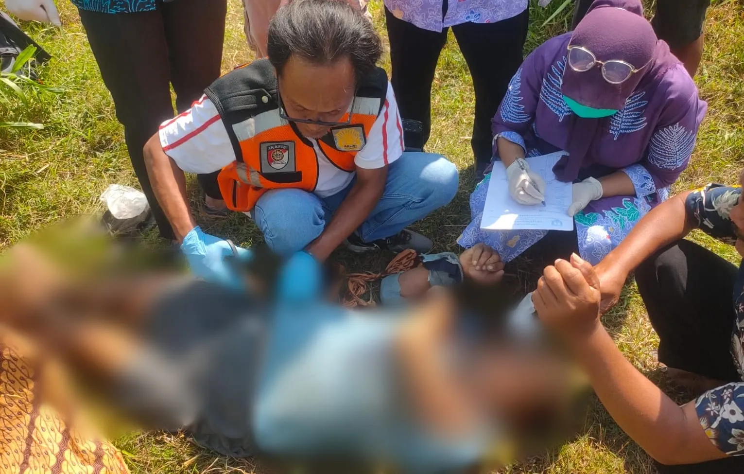 Ditemukan Meninggal di Sawah, Polisi Sebut Miliki Riwayat Jantung dan Paru-Paru