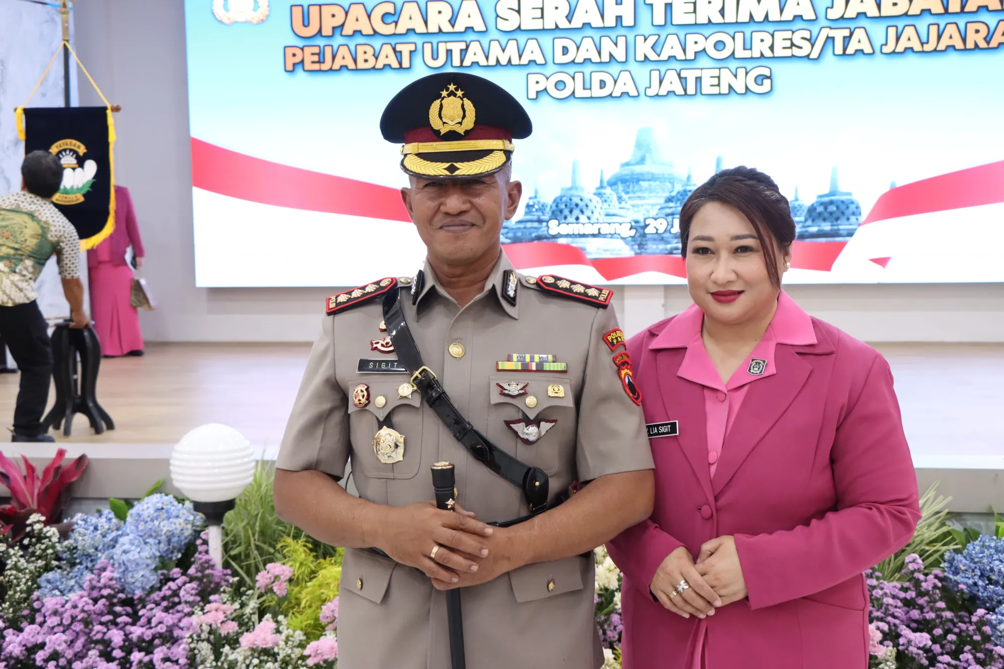 Kapolda Jateng Pimpin Sertijab Kapolresta Pati, Tongkat Komando Beralih ke Kombes Pol Sigit