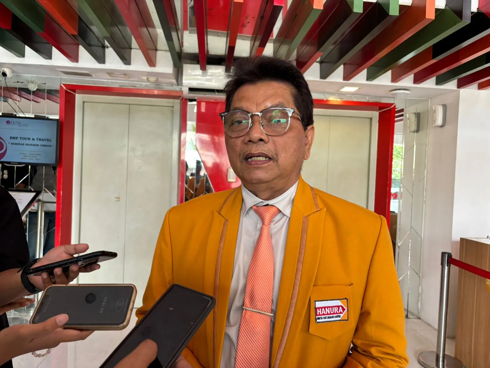 Sutriyono Kembali Pimpin Hanura Kudus, Targetkan Sapu Bersih Kursi Per Dapil di 2029