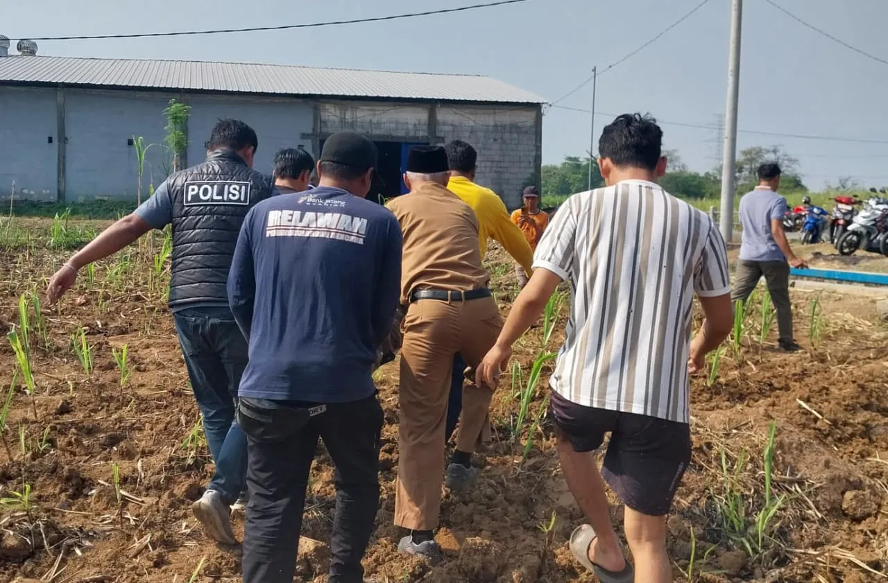 Seorang Petani Lansia Ditemukan Meninggal Dunia di Sawah Kedungsari Gebog