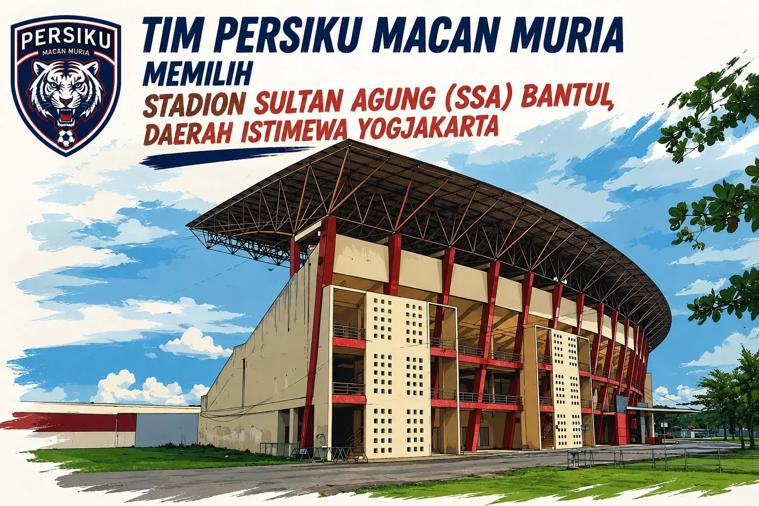 Resmi, Persiku Kudus Pilih Stadion Sultan Agung Bantul Jadi Homebase Sementara