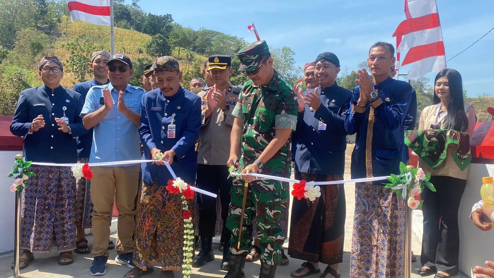 Tiga Jembatan Diresmikan Hari Ini, Jembatan Garuda Tanjungrejo Permudah Petani Angkut Hasil Panen