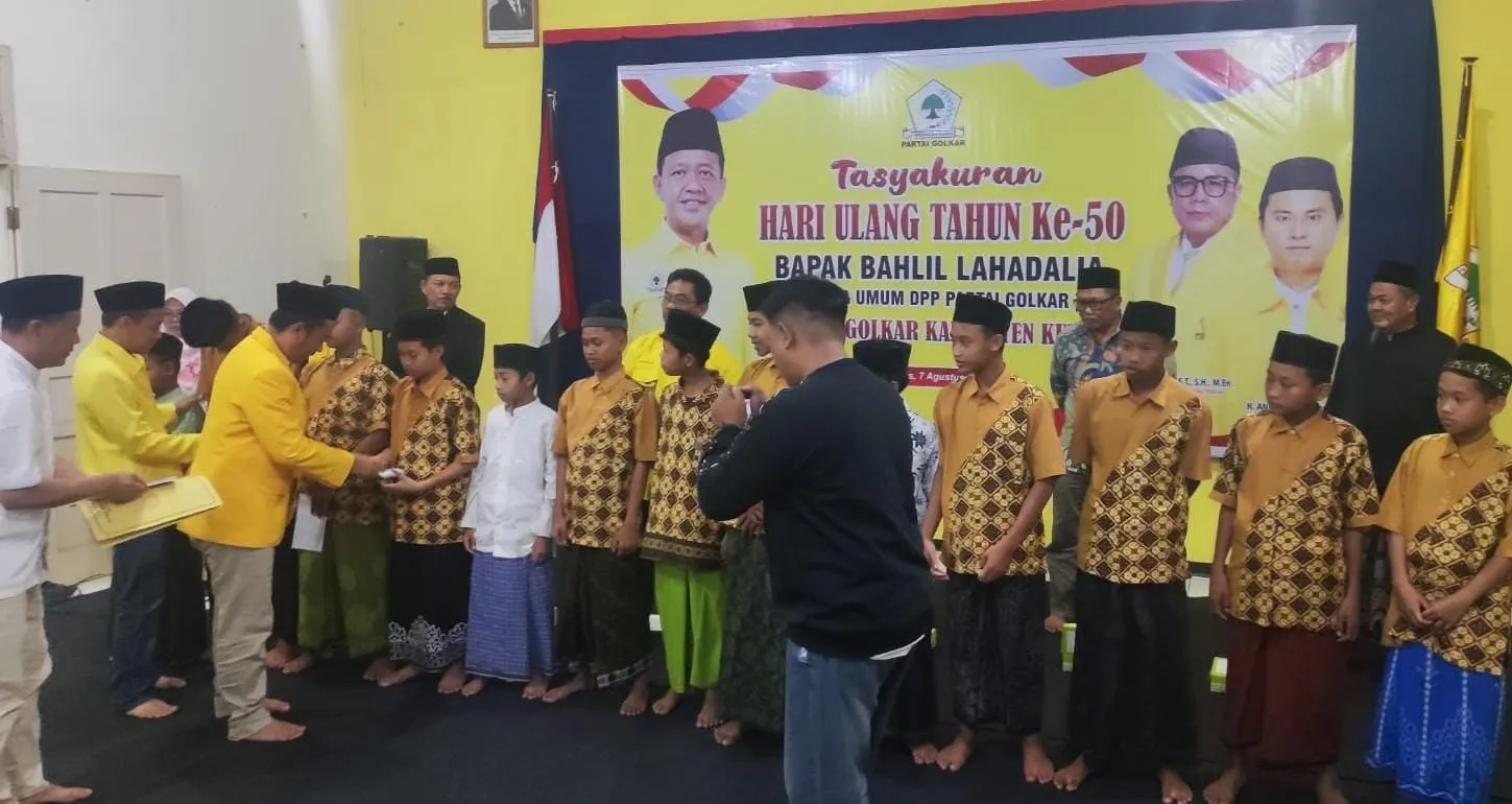 Doa Anak Yatim Warnai HUT ke-50 Bahlil Lahadalia di Kudus