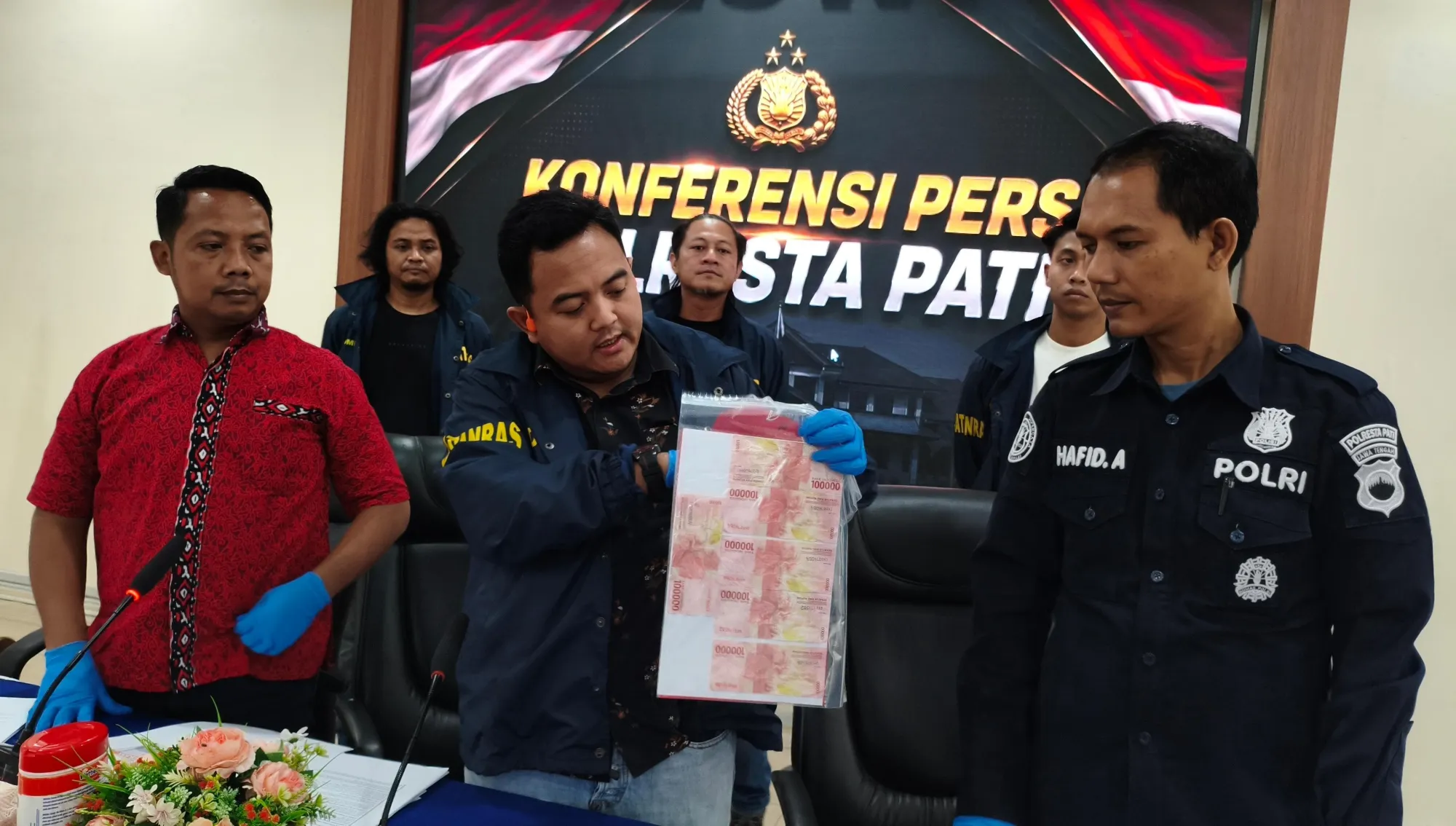 Modal Rp500 Ribu, Pria di Pati Edarkan Uang Palsu Rp2 Juta Selama Empat Tahun