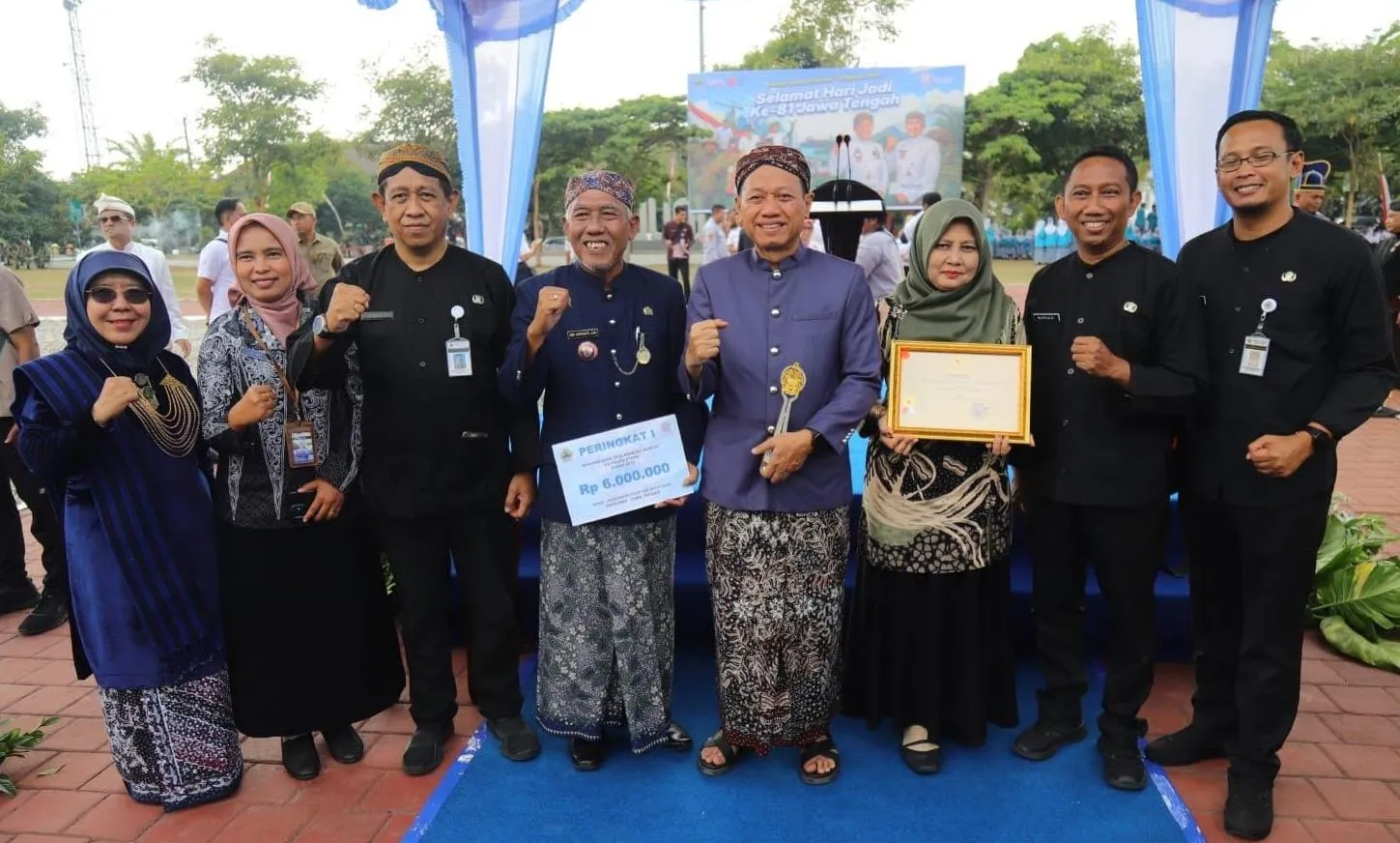 Semangat Gumregut Nyawiji di Hari Jadi ke-81 Jateng, Kudus Sabet Dua Prestasi dan Perkuat Semangat Kolaborasi