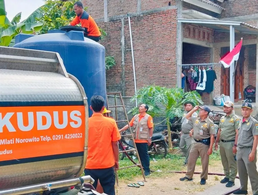Kekeringan di Kudus Meluas, 727 KK Terdampak Kekurangan Air Bersih