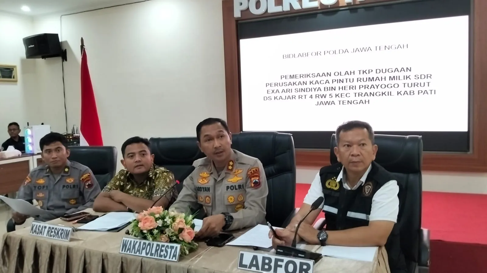 Labfor Ungkap Kejanggalan Dugaan Kaca Rumah Warga Pati Terkena Tembakan, Diameter Lubang Lebih Kecil dari Gotri