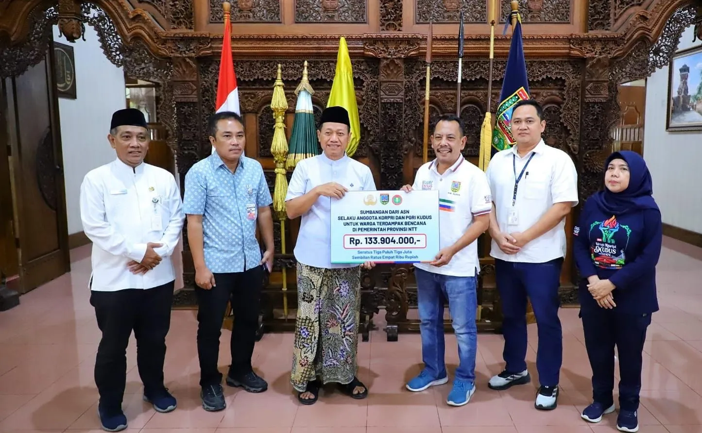 Tak Sekadar Empati, ASN Kudus Kumpulkan Rp133,9 Juta untuk Warga NTT