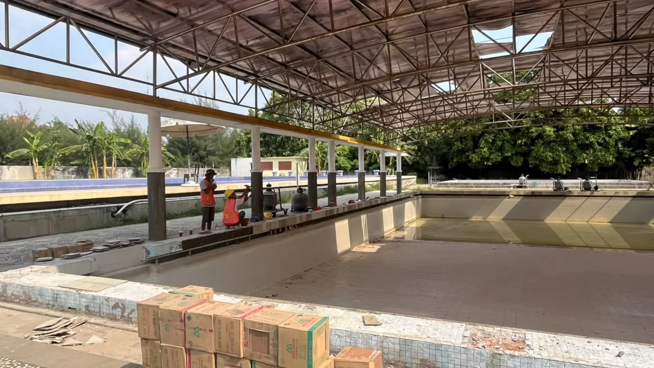 Kolam Renang Wergu Wetan Kudus Direhabilitasi, Ditutup Sementara Hingga September