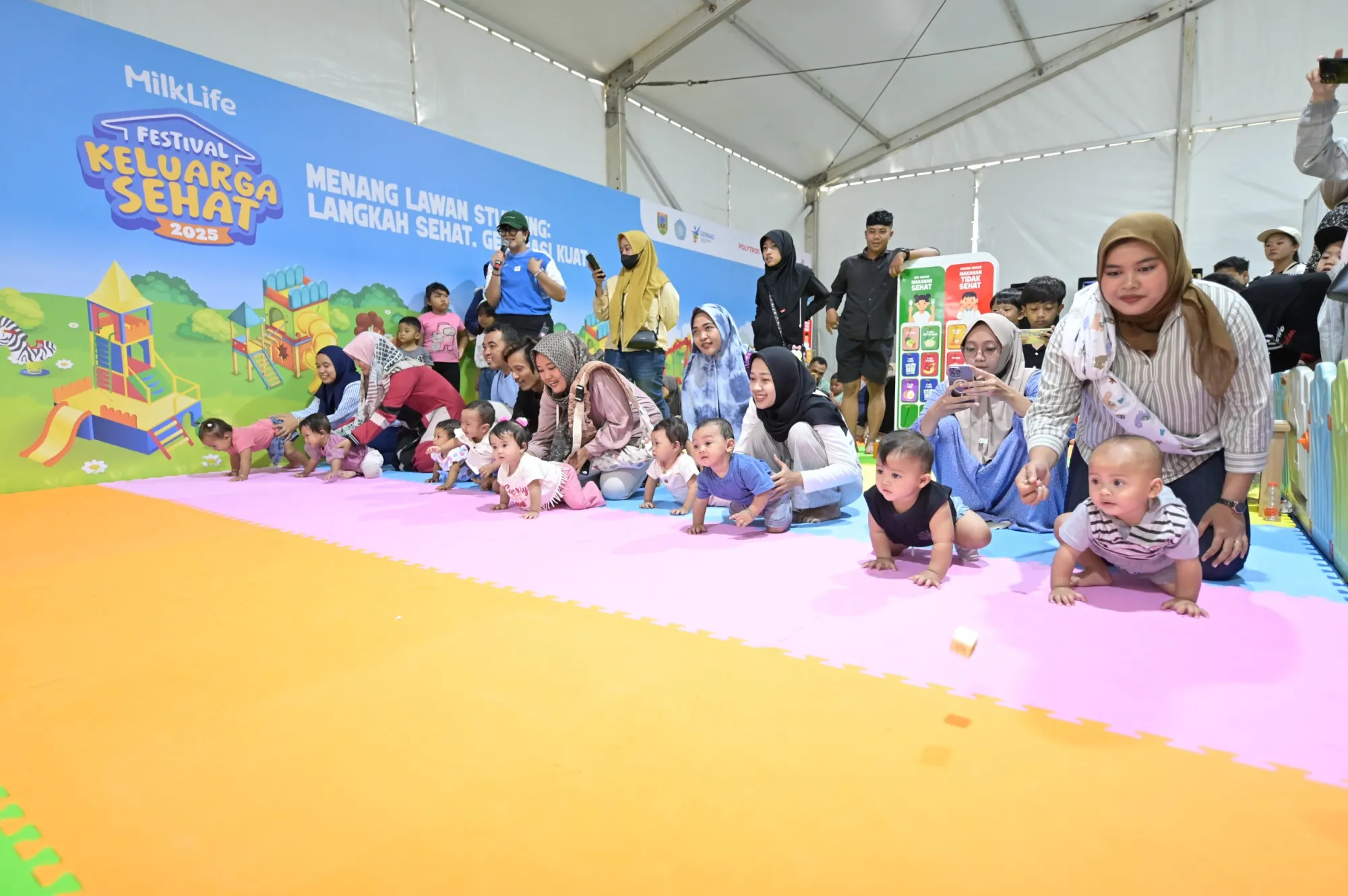 Edukasi Stunting hingga Hiburan Gratis, MilkLife Festival Keluarga Sehat Siap Sapa Warga Kudus