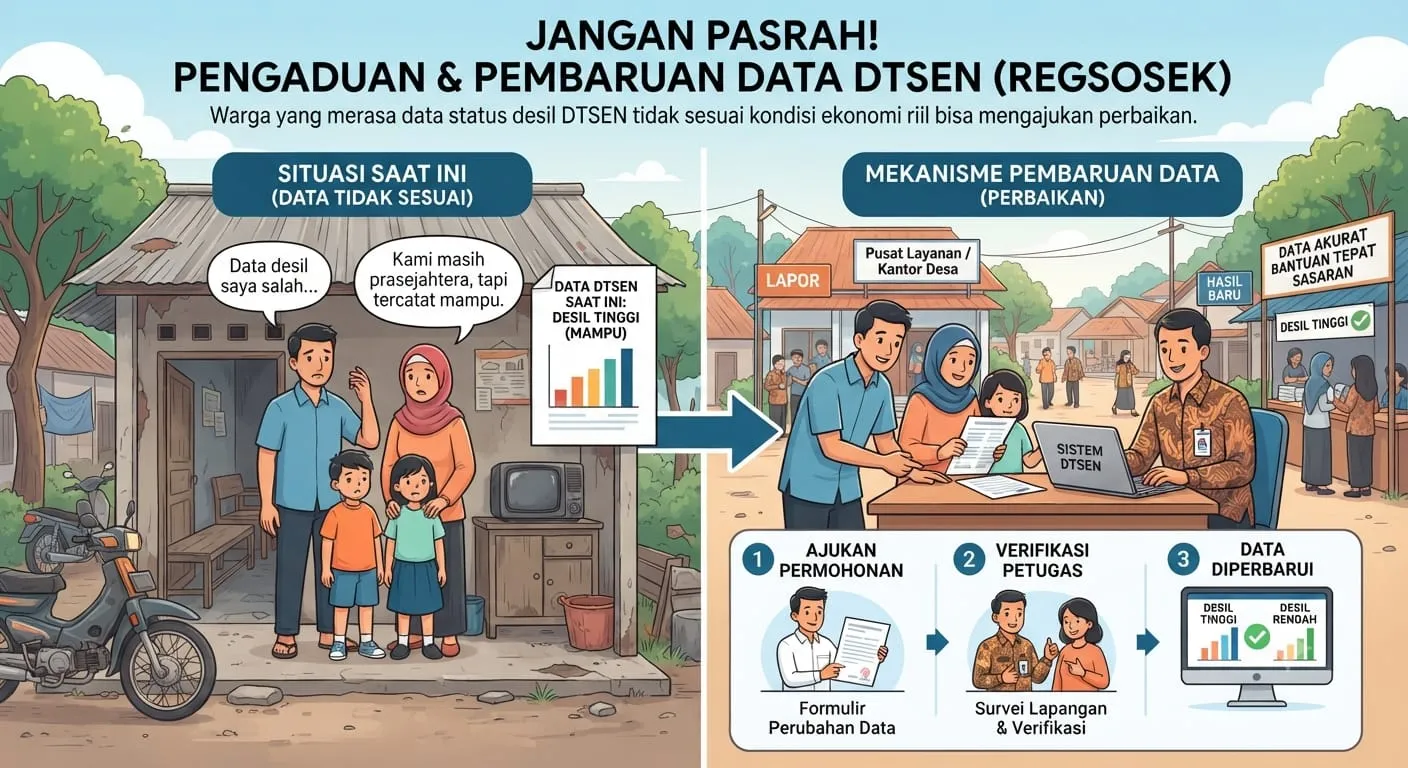 BPS dan Dinsos Kudus Buka Akses Pembaruan Status Desil DTSEN, Begini Prosedurnya