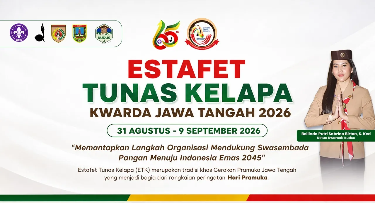 Rangkaian Tradisi Estafet Tunas Kelapa 2026 Resmi Mengudara di Kudus