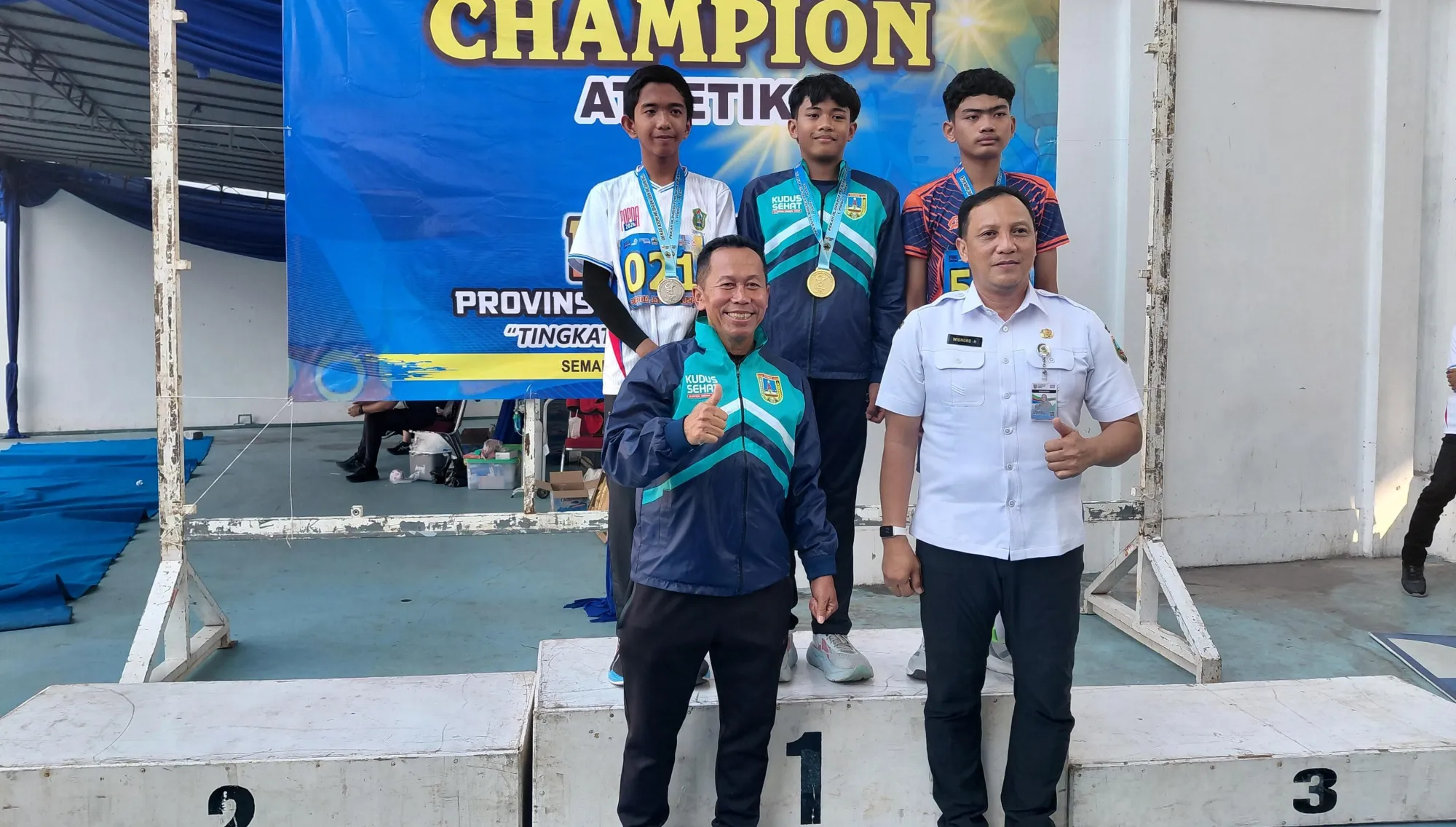 Dua Emas Sudah Dikantongi, Kudus Bidik Lima Besar POPDA Jateng 2026