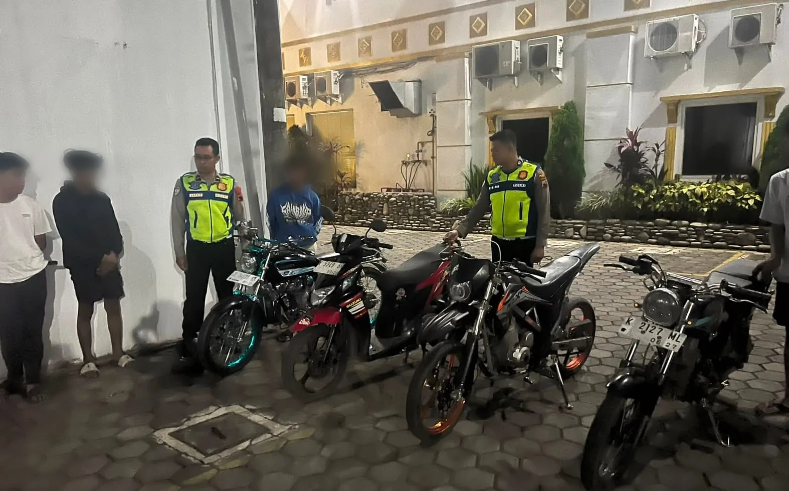 Balap Liar Resahkan Warga, 18 Motor Diamankan Polisi