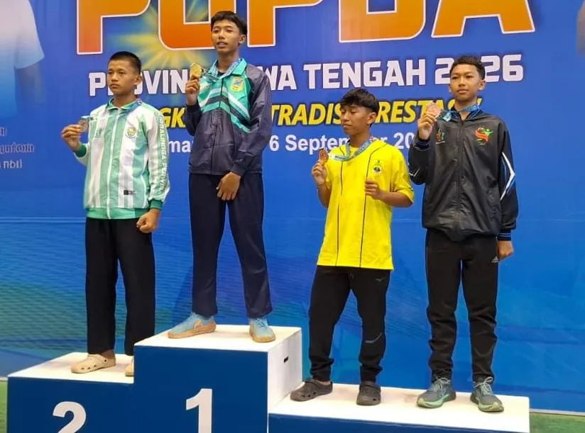 Kontingen Kudus Raih 13 Emas di Popda Jateng 2026, Disdikpora Jadikan Evaluasi