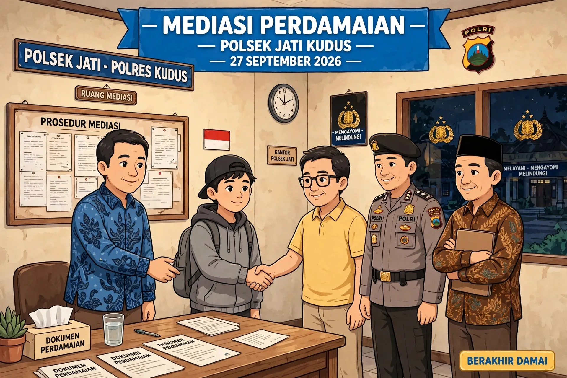 Vidio Viral Pengeroyokan di Jl Patimura Loram Kulon Berakhir Damai