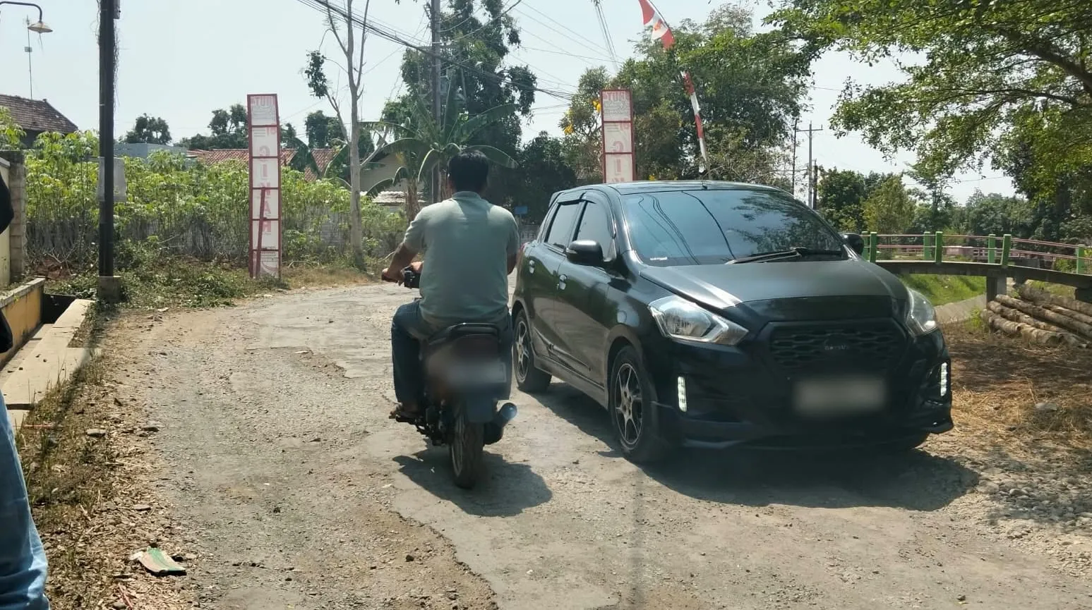 Dua Tahun Rusak Parah, Jalan Sukoharjo-Metaraman Pati Tak Kunjung Diperbaiki