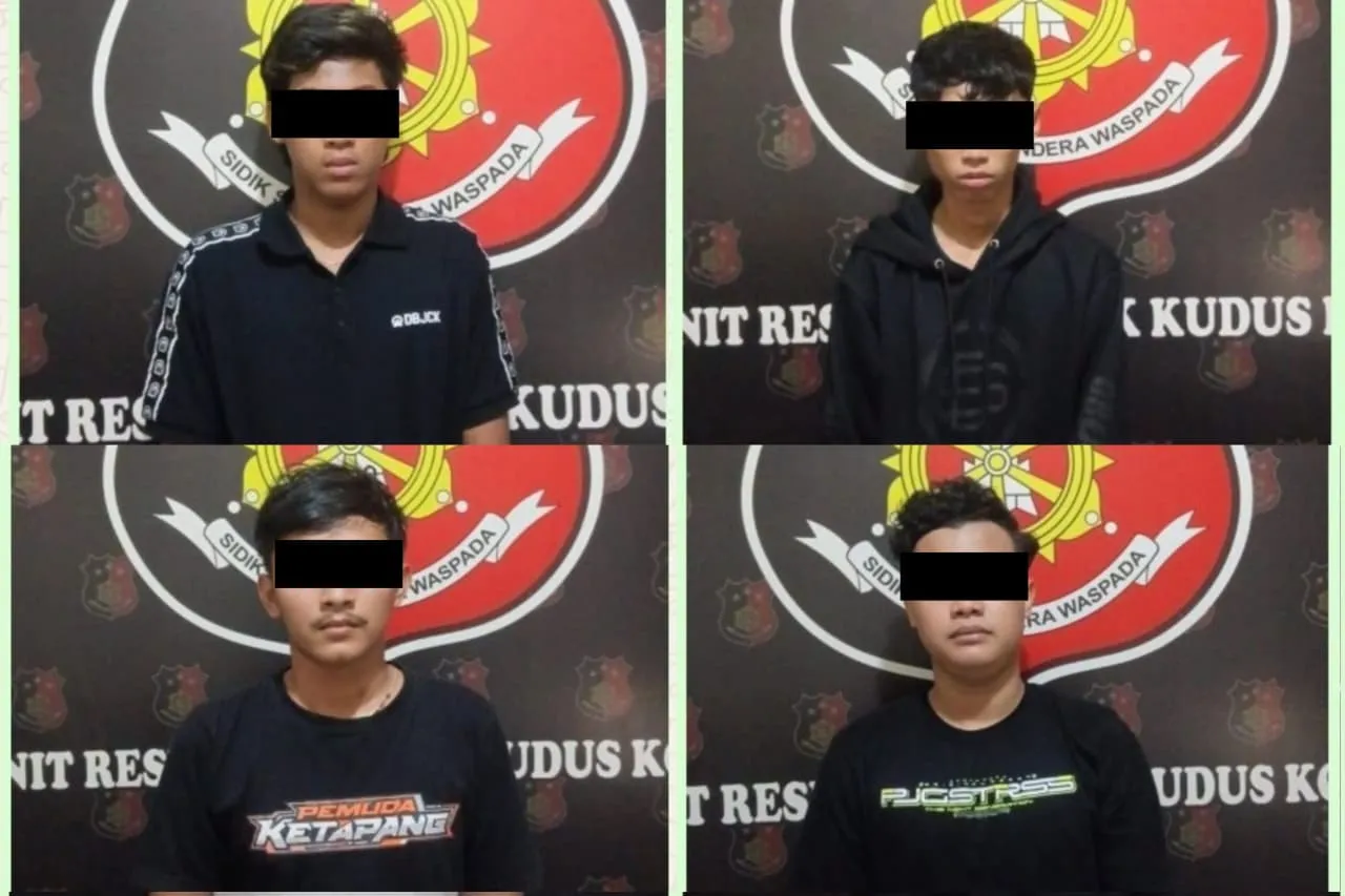 Polisi Tangkap 8 Terduga Pelaku Pengeroyokan Pemuda di Desa Krandon Kudus